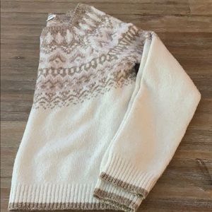 Fair isle soft Sweater